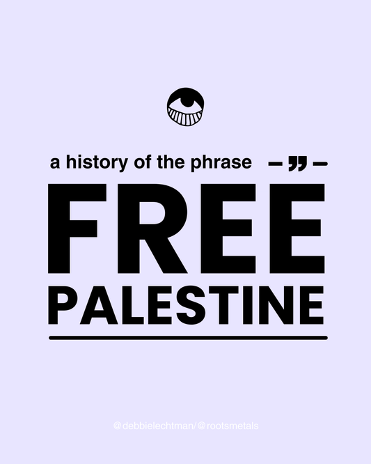 a history of the phrase Free Palestine