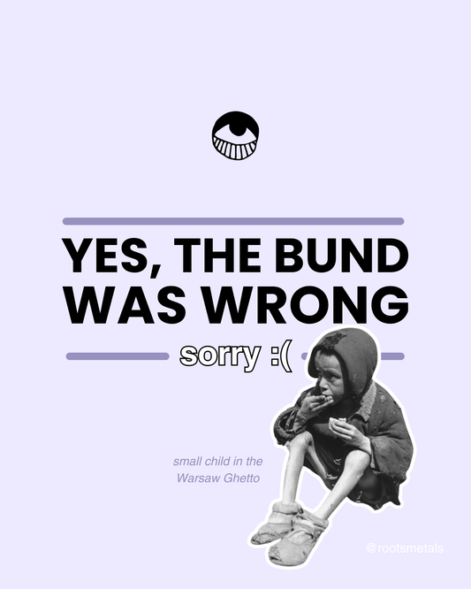 yes, the Bund was wrong