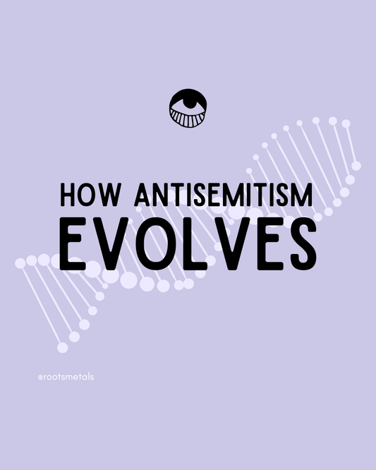 how antisemitism evolves