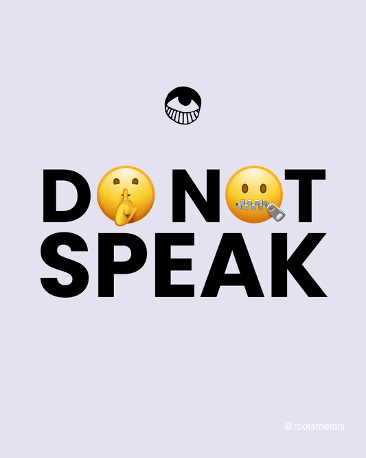 don't speak